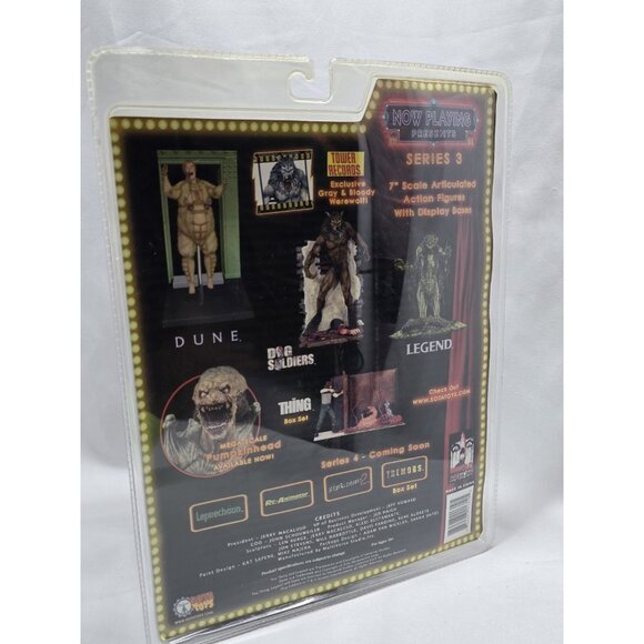 2004 Sota Toys Presents Dog Soldiers Brown Werewolf 8” Action Figure RARE - Picture 7 of 14